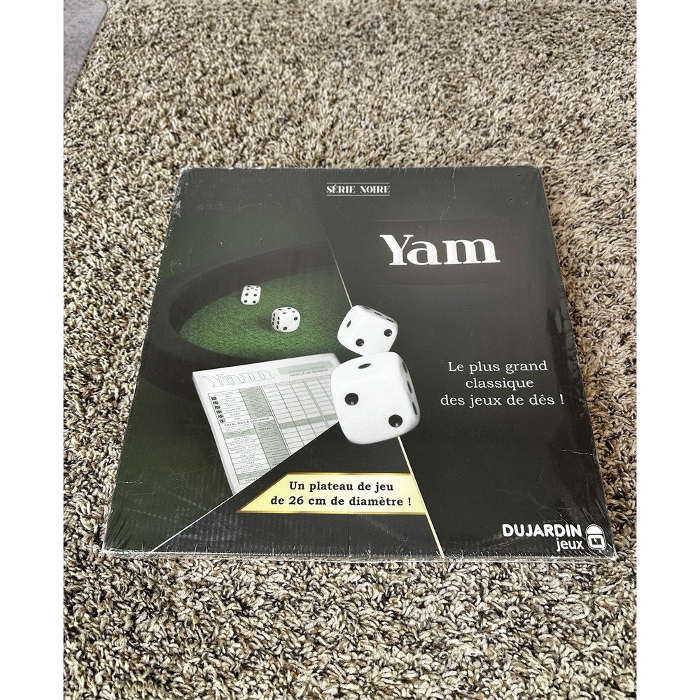 Yam 421 Board Game Dujardin Série Noire (French Yahtzee)